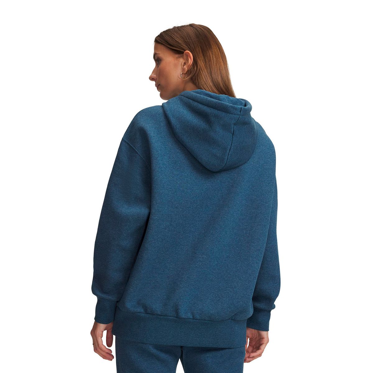 UNDER ARMOUR - Poleron UA Icon Fleece Oversized Azul Mujer UNDER ARMOUR