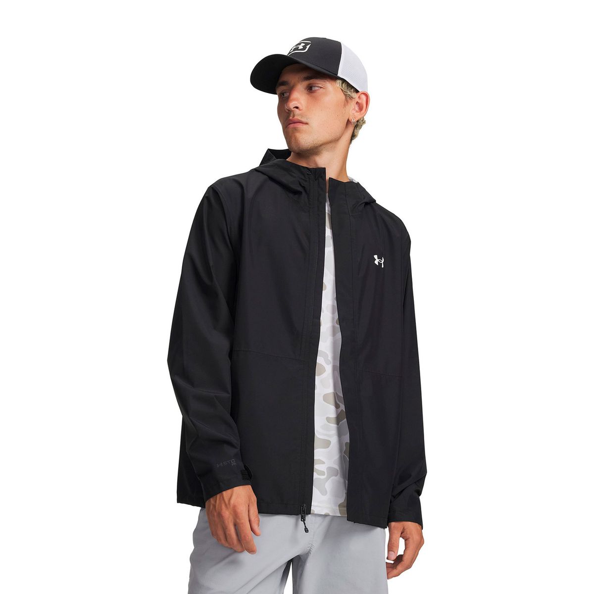 UNDER ARMOUR - Chaqueta UA Cloudstrike Negro Hombre UNDER ARMOUR
