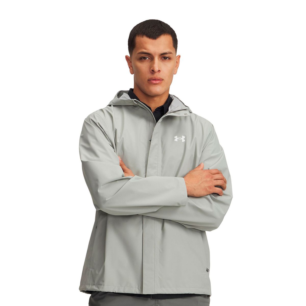 UNDER ARMOUR - Chaqueta UA Cloudstrike Gris Hombre UNDER ARMOUR