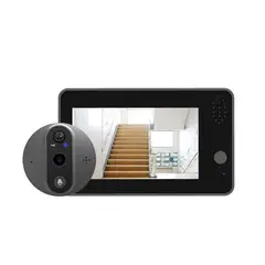 GENERICO - Timbre inteligente WI-FI bidirecional con pantalla LCD