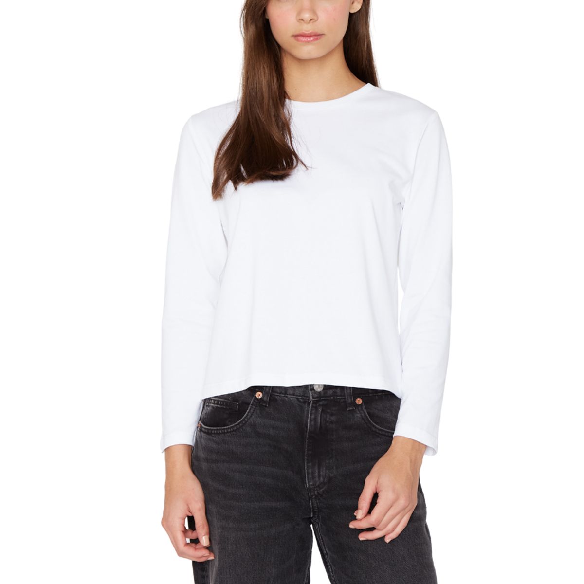 JACINTA TIENDA - Polera Jacinta manga larga blanca Jacinta Tienda