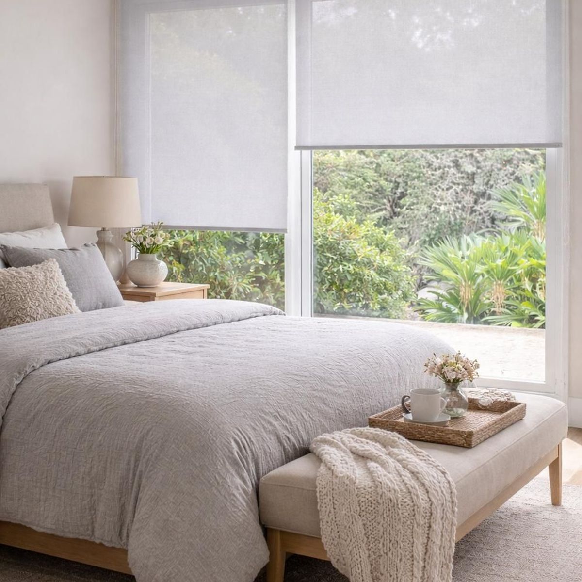 CLEMS - Cortina Roller Sunscreen Gris 165x240