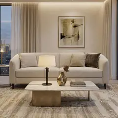 EXIT - Sofá 3 Cuerpos Tapiz Lino Beige - Ivy