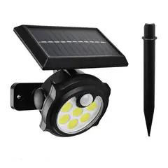 IMPORTCLICK - Foco Lámpara Estaca Panel Solar Sensor Movimiento 42COB