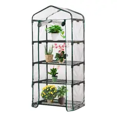 IMPORTCLICK - Mini Invernadero 4 Niveles 156x59x156 CM