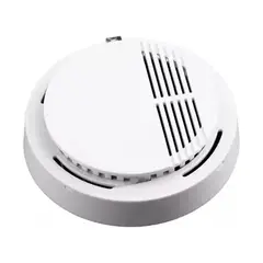 IMPORTCLICK - Alarma Detector Humo Inalambrico Bateria 4,5 Watt Blanco
