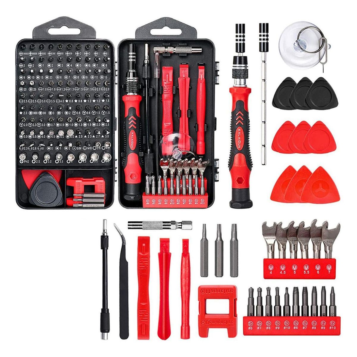 IMPORTCLICK - Set Kit Juego Destornillador Precisión 135 En 1 Magnéticos