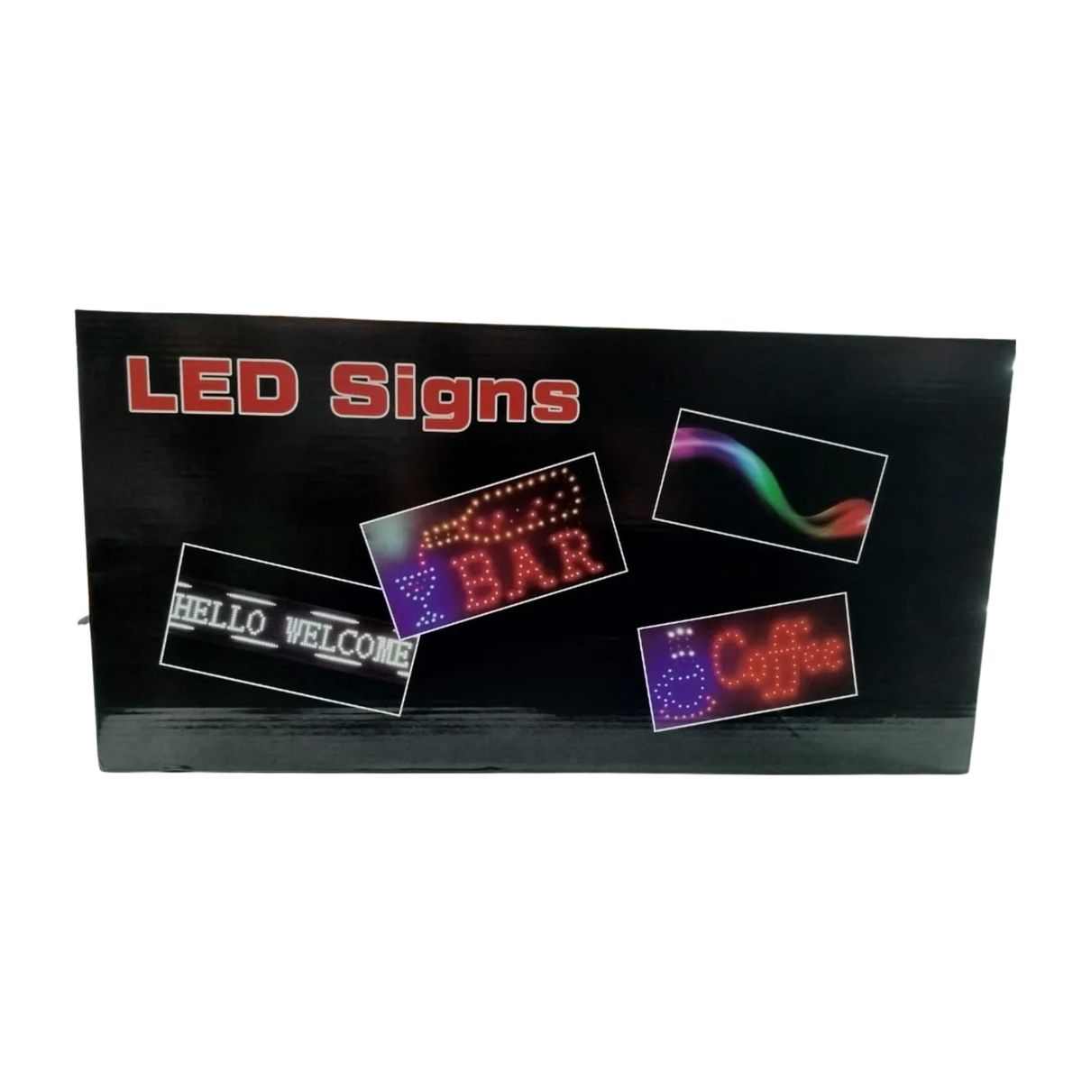 IMPORTCLICK - Letrero Luz Led 25x40 CM 1100 Watt Bazar