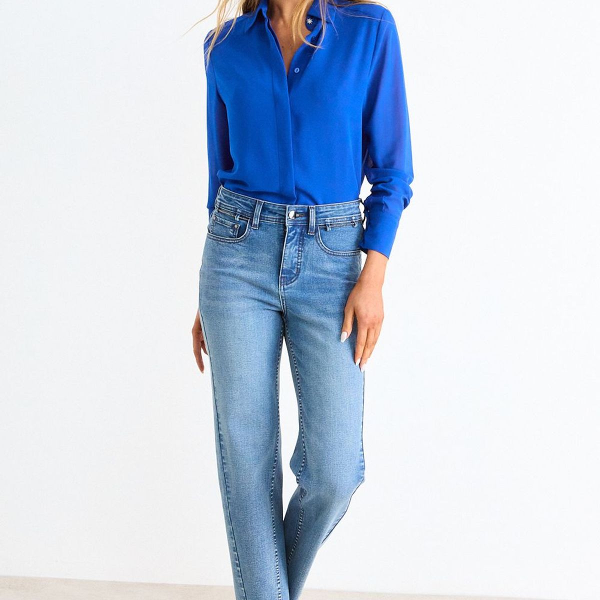 ASH - Straight Jeans Mujer Azul Ash