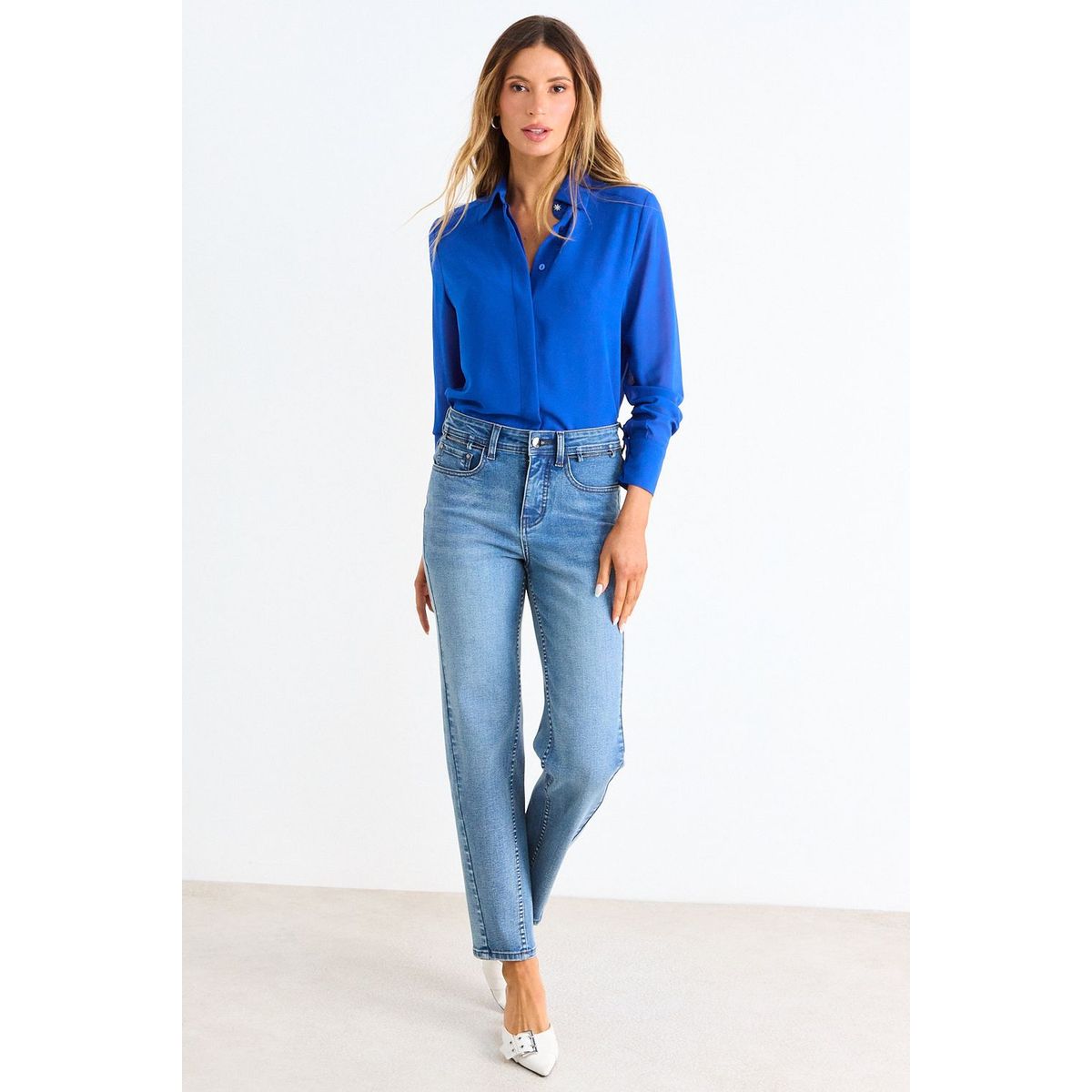 ASH - Straight Jeans Mujer Azul Ash