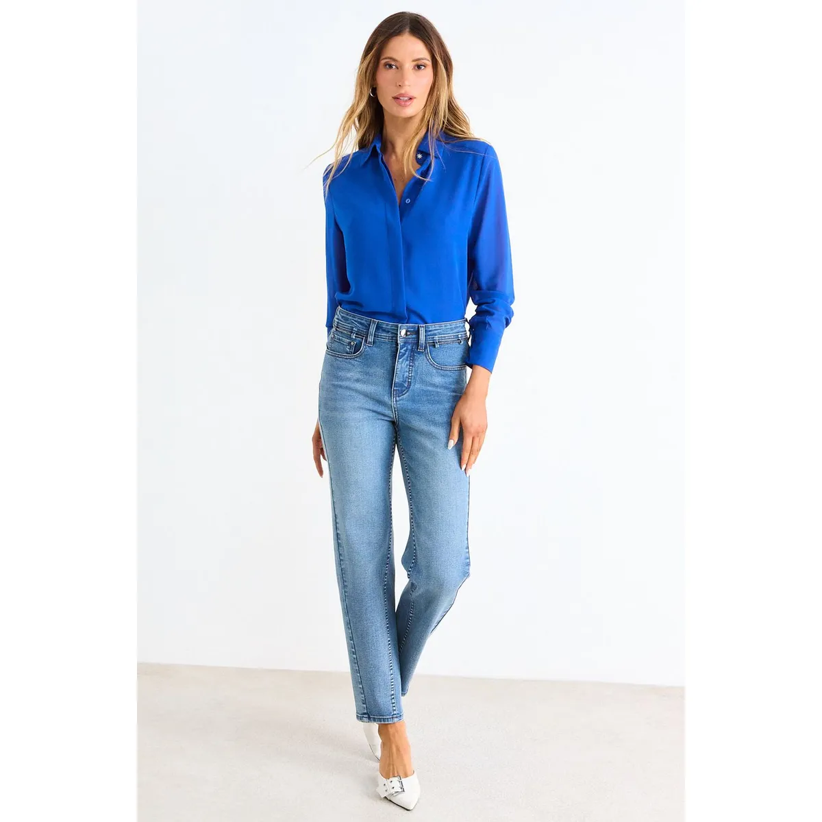 ASH - Straight Jeans Mujer Azul Ash