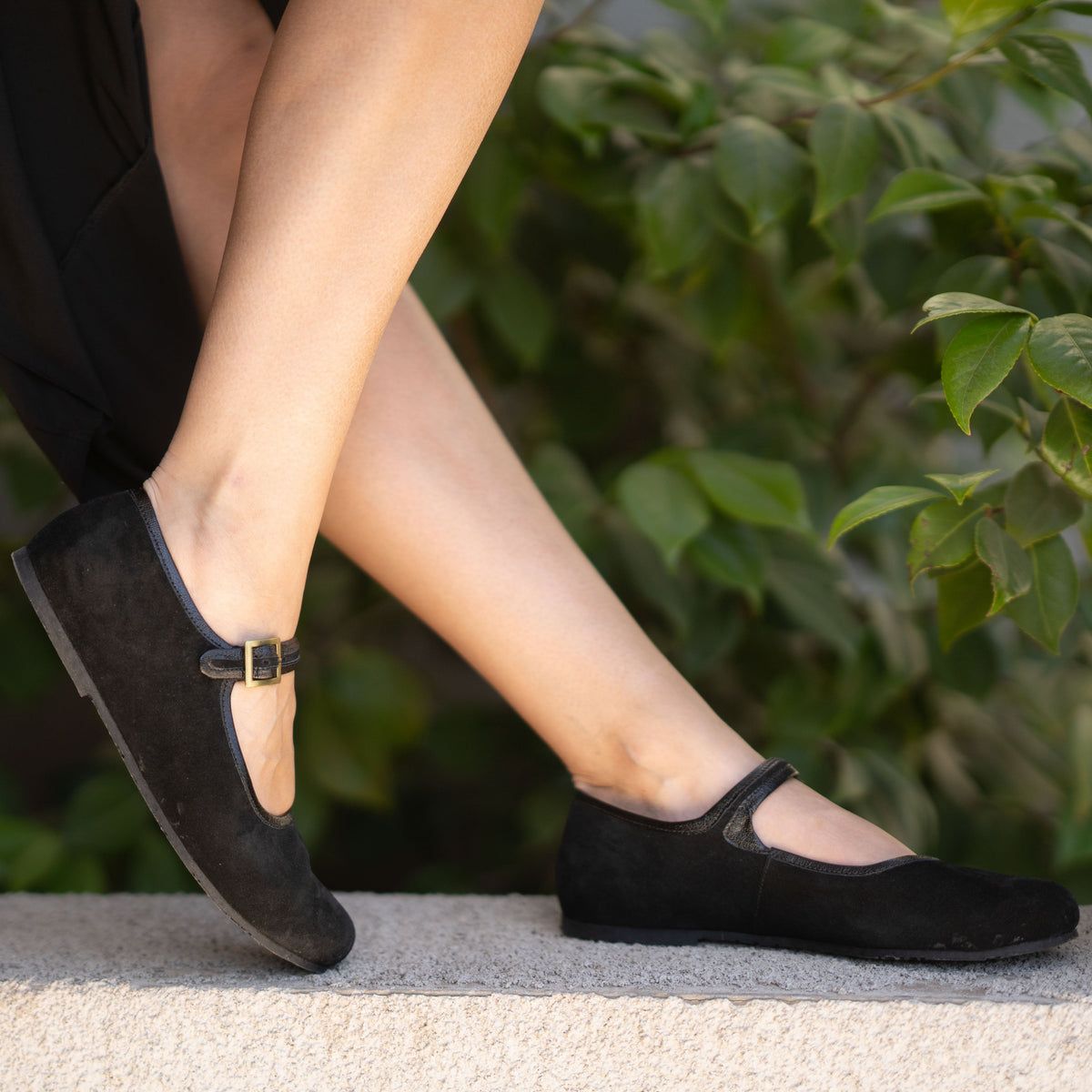 MILAH - Ballerinas Maya Negro