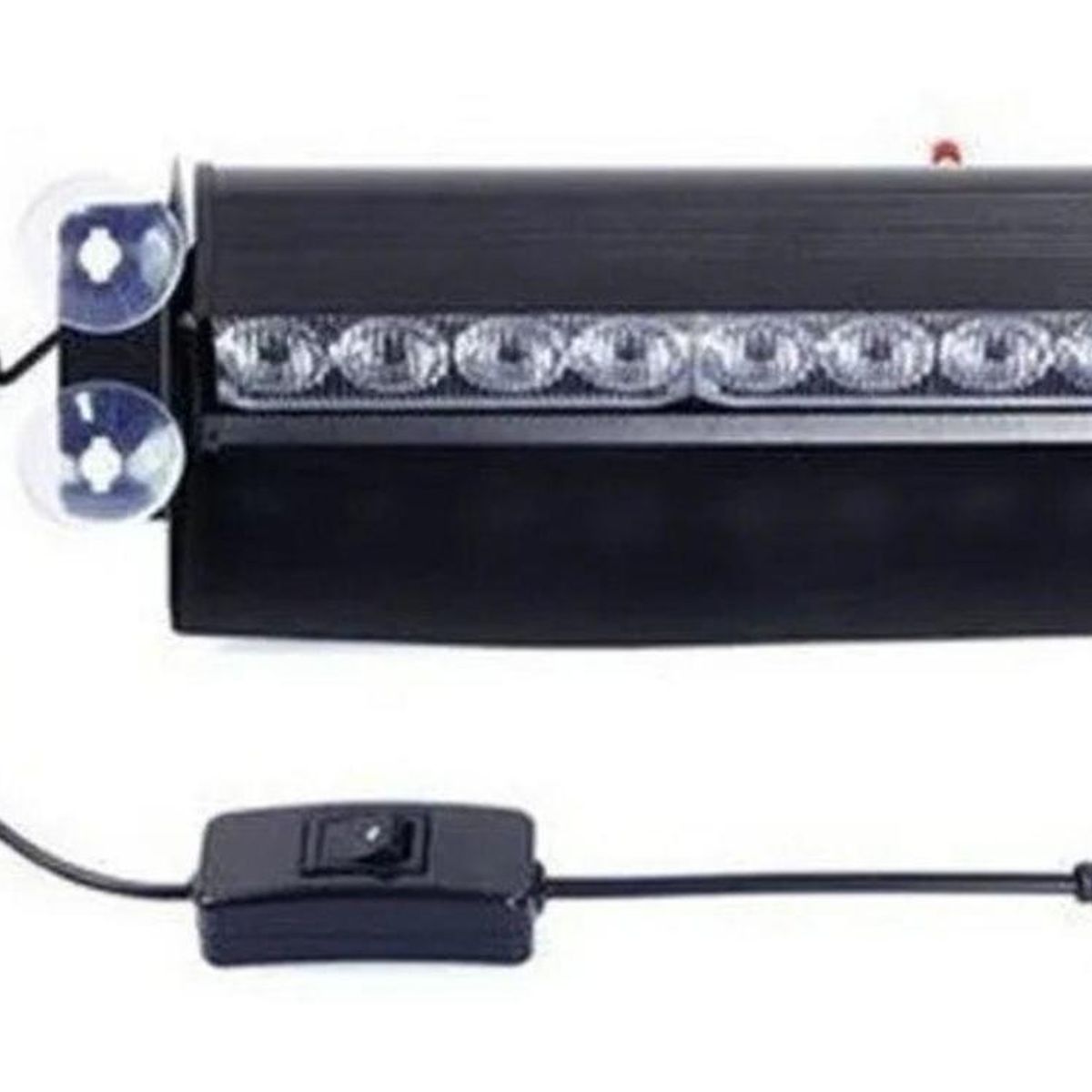 IMPORTCLICK - Baliza Parabrisa Luz Estroboscópica LED Azul Rojo 12 V