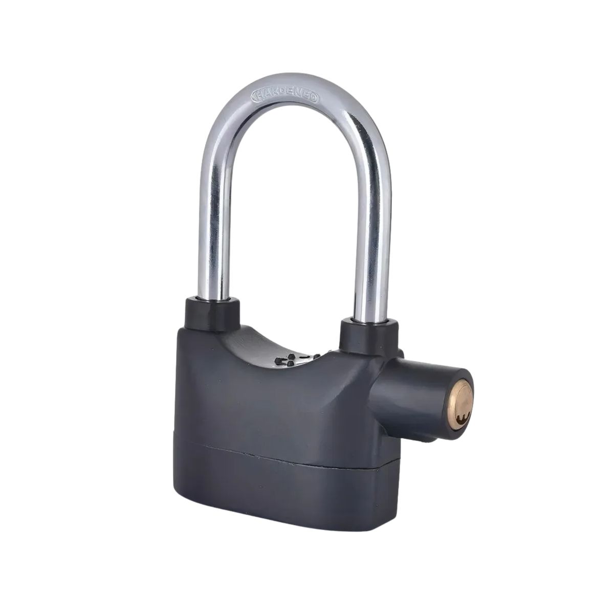 IMPORTCLICK - Candado Antirrobo Inteligente Sonido 3,2x9,5x10 CM Negro