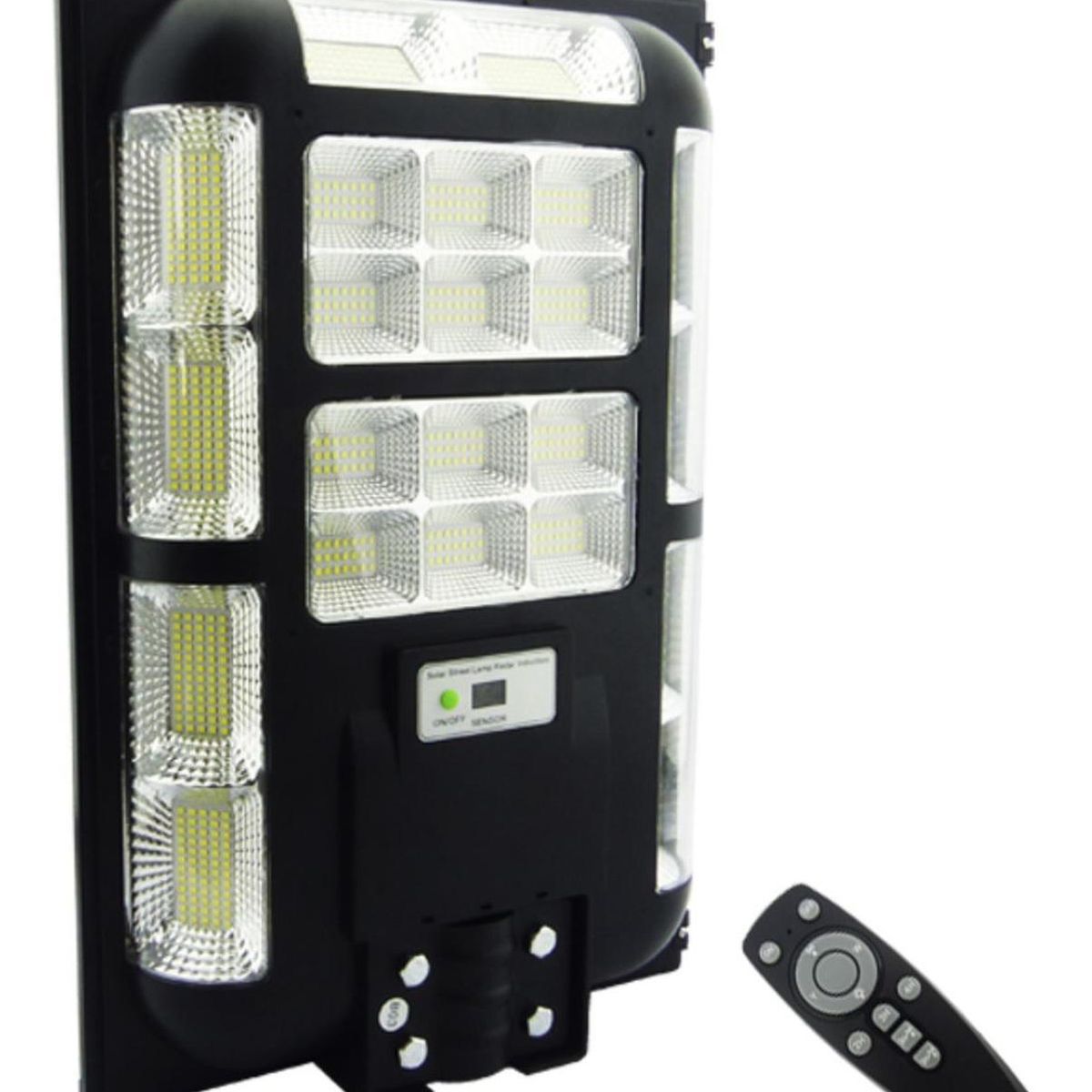 IMPORTCLICK - Foco Poste Solar 300 Watt 22 Placas 804 LED Control Remoto