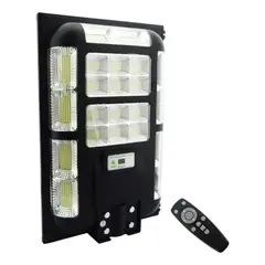 IMPORTCLICK - Foco Poste Solar 300 Watt 22 Placas 804 LED Control Remoto