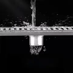IMPORTCLICK - Desagüe Ducha Baño 40 x 10 CM Rectangular Acero Inoxidable
