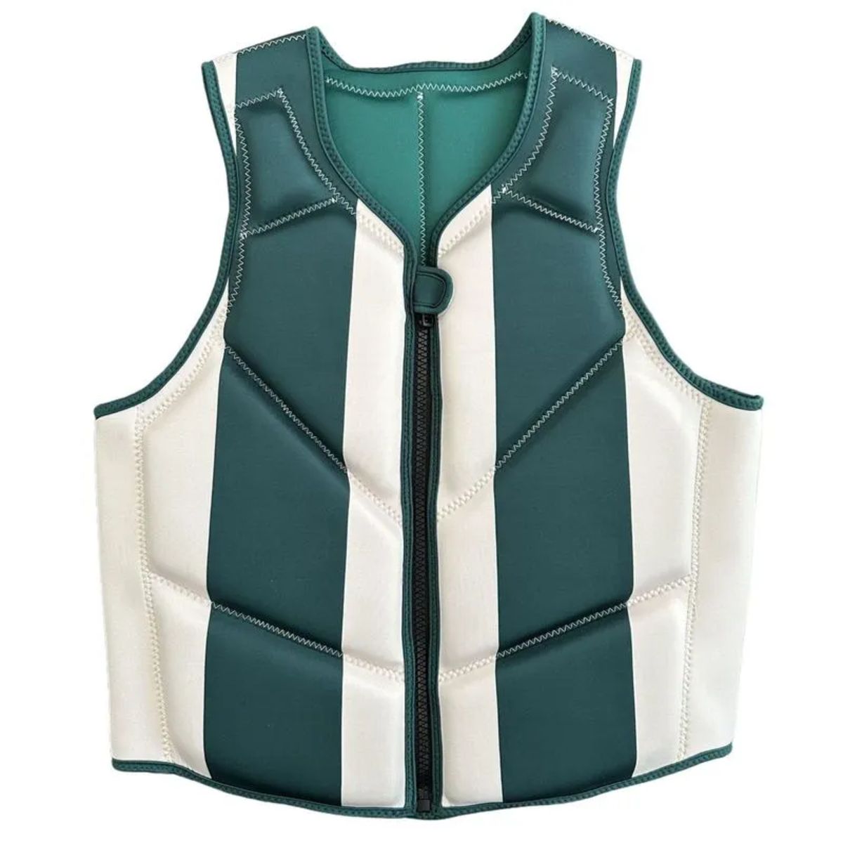 GENERICO - Chaleco salvavidas talla L verde/beige Fapashi