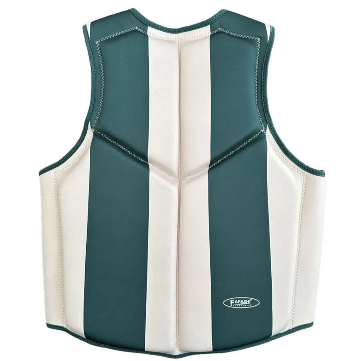 GENERICO - Chaleco salvavidas talla L verde/beige Fapashi