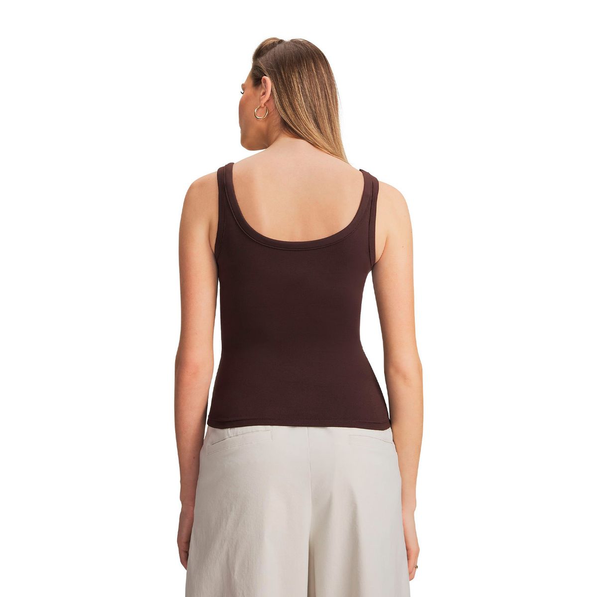 UNDER ARMOUR - Polera S/M UA Meridian Core Café Mujer UNDER ARMOUR