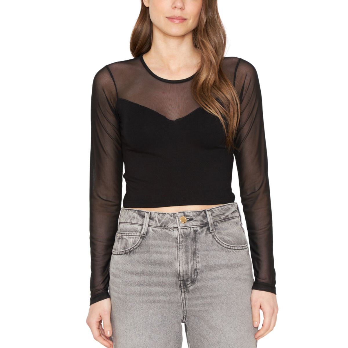 JACINTA TIENDA - Polera Siena negra Jacinta Tienda