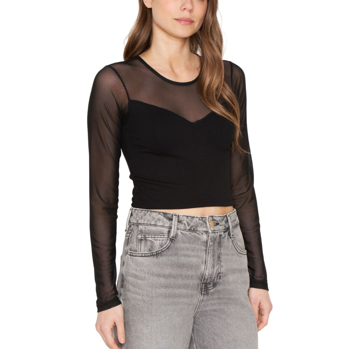 JACINTA TIENDA - Polera Siena negra Jacinta Tienda