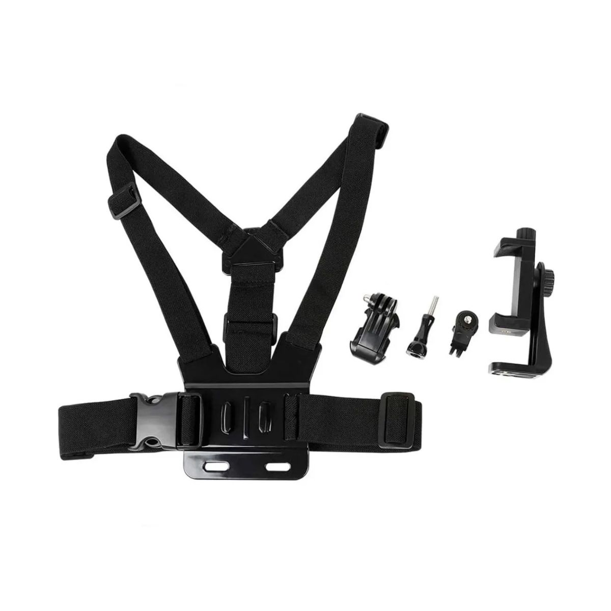 IMPORTCLICK - Kit Soporte Celular Ajustable Arnés Pecho Correa Selfie  Compatible Smartphones