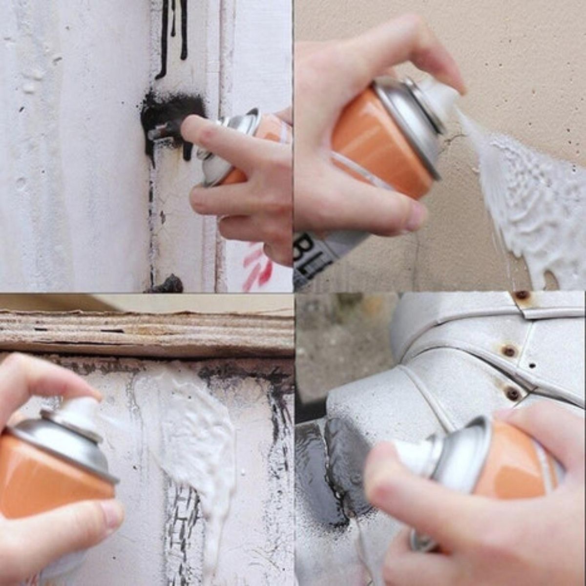 IMPORTCLICK - Sellador Instantáneo Fuga Agua Techo Tubería Aerosol 700 ML Transparente