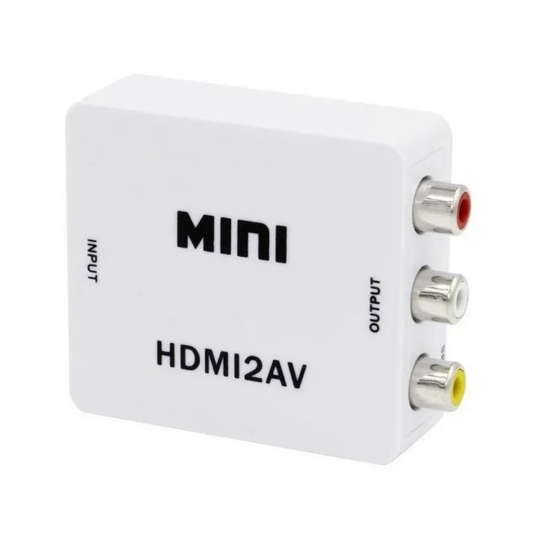 IMPORTCLICK Conversor HDMI RCA AV Adaptador Full HD 1080p - 720p