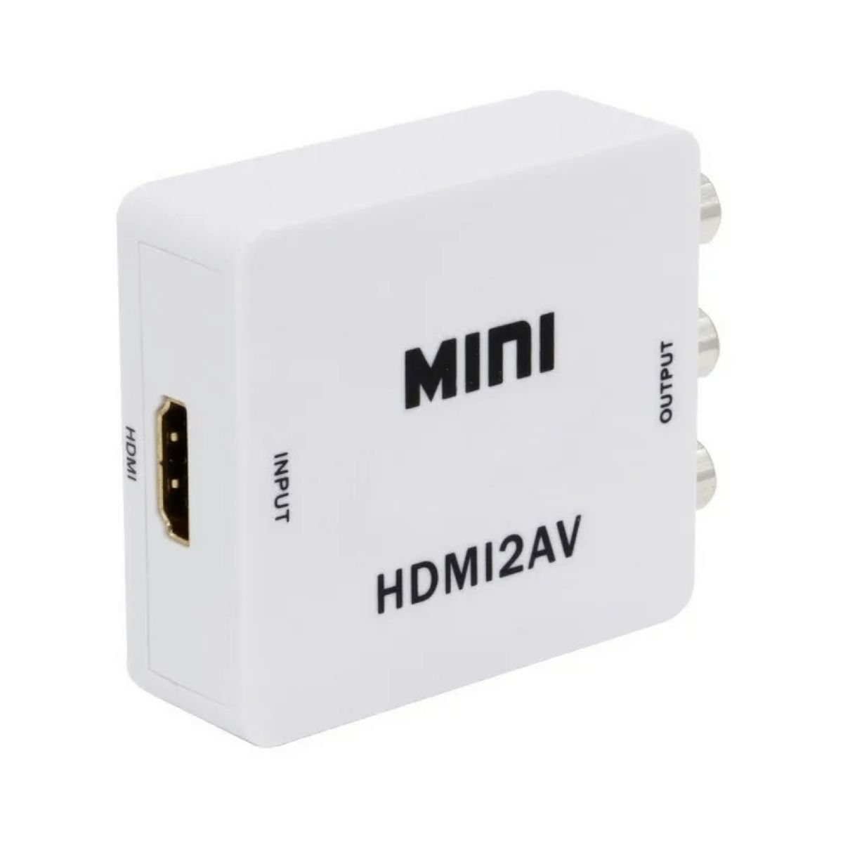 IMPORTCLICK - Conversor HDMI RCA AV Adaptador Full HD 1080p - 720p