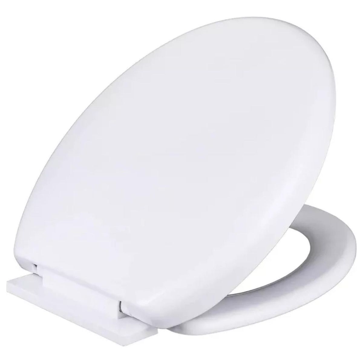 IMPORTCLICK - Tapa Baño WC Asiento Inodoro Redondo Universal 6x36x42 CM Blanco