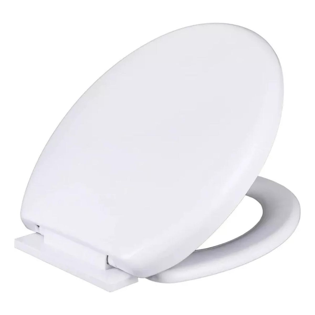 IMPORTCLICK - Tapa Baño WC Asiento Inodoro Redondo Universal 6x36x42 CM Blanco