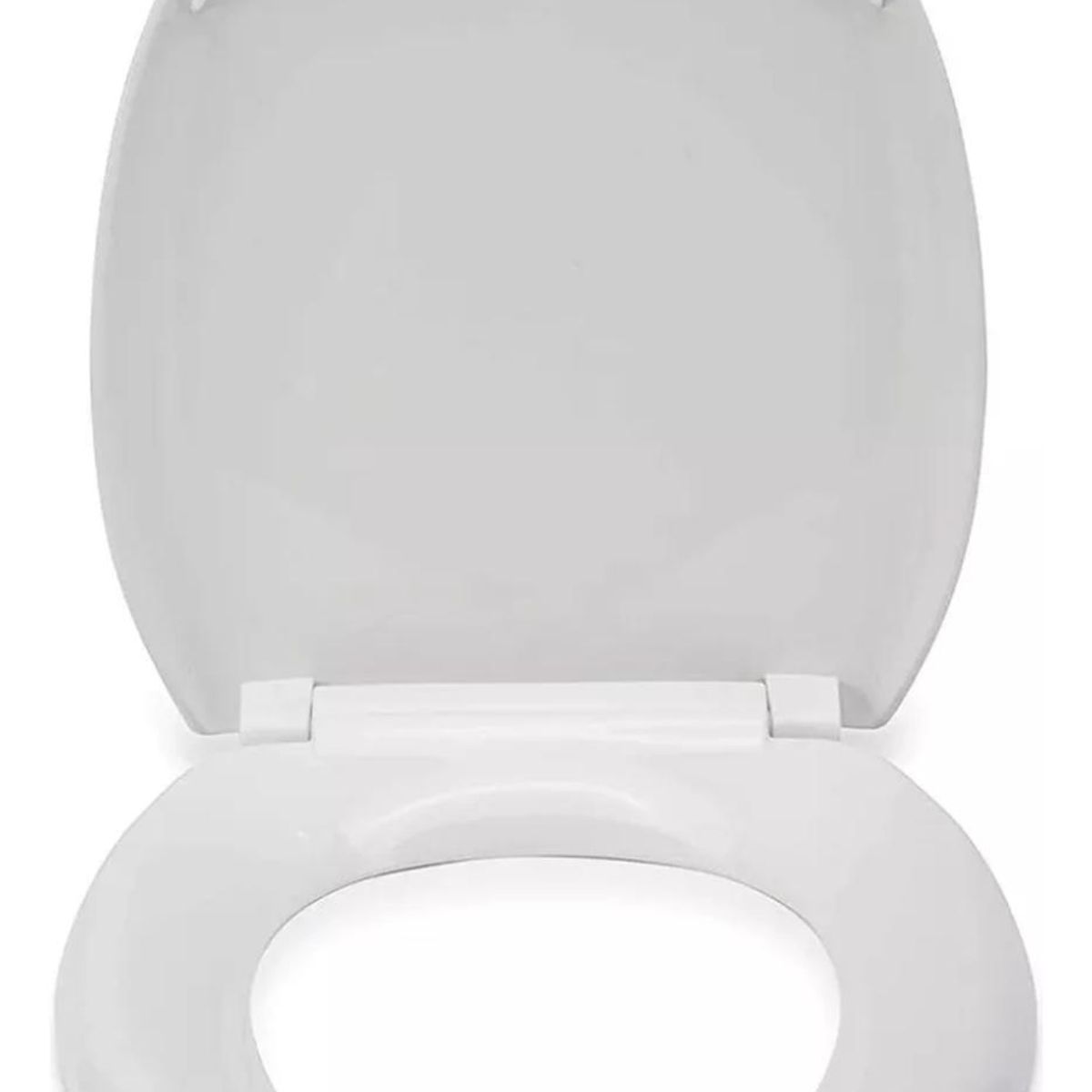 IMPORTCLICK - Tapa Baño WC Asiento Inodoro Redondo Universal 6x36x42 CM Blanco