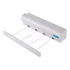 IMPORTCLICK - Tendedero Colgador Ropa 4 Cuerdas Hogar Gris