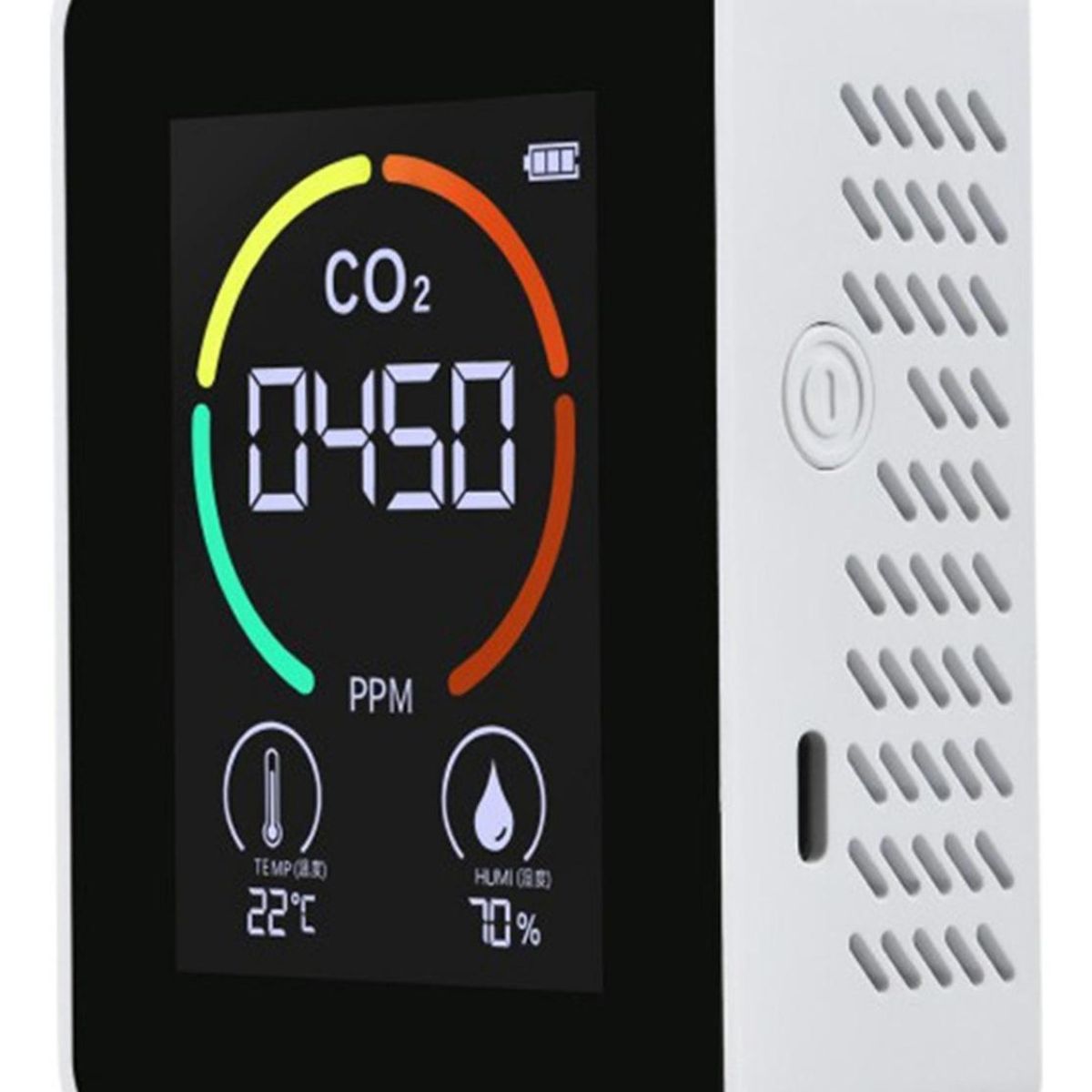 IMPORTCLICK - Monitor Calidad Del Aire Co2 Detector Dióxido Carbono USB