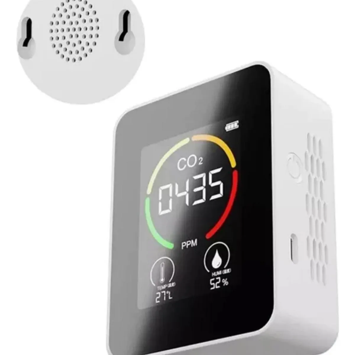 IMPORTCLICK - Monitor Calidad Del Aire Co2 Detector Dióxido Carbono USB