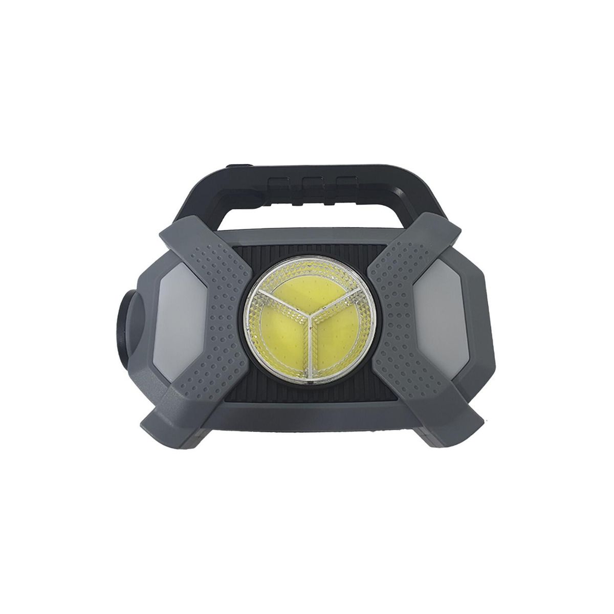 IMPORTCLICK - Linterna Luz Solar Exteriores Camping 20 Watt Negro