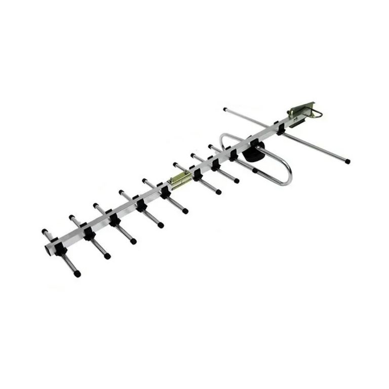 IMPORTCLICK Antena TV HD Exterior Fija 10 Elementos 64x9x36 CM Aluminio