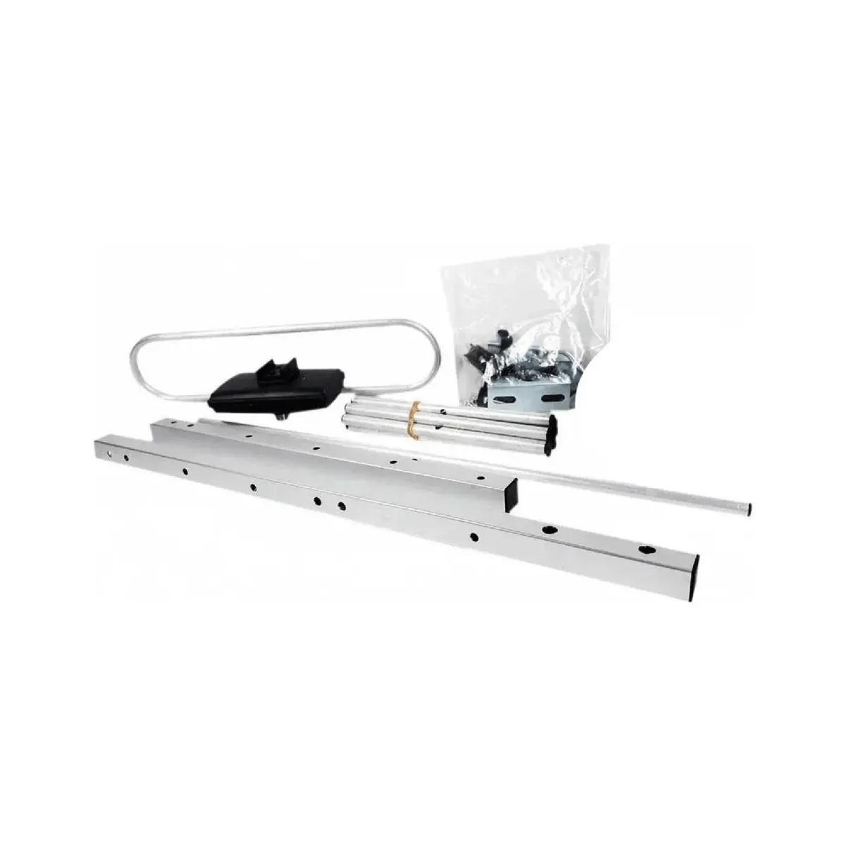 IMPORTCLICK - Antena TV HD Exterior Fija 10 Elementos 64x9x36 CM Aluminio