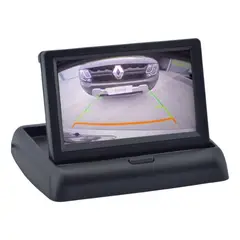 IMPORTCLICK - Pantalla Cámara Auto Retrovisor Retroceso Rebatible 4.3