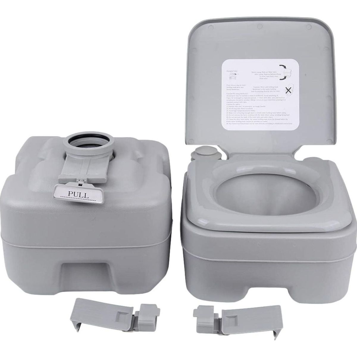 IMPORTCLICK - Baño Químico Portátil 20 LT Reutilizable Camping