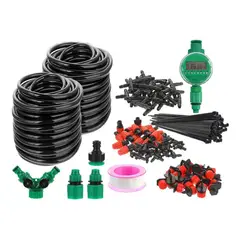 IMPORTCLICK - Kit Sistema Riego Automático 50 MTS Cronómetro