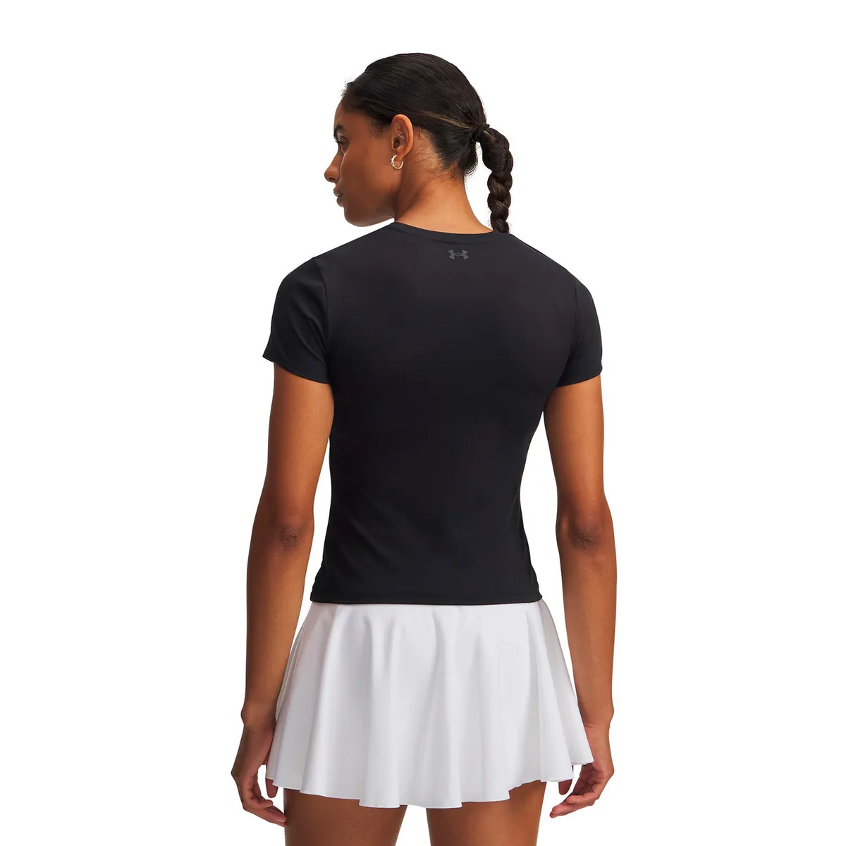 UNDER ARMOUR - Polera M/C UA Motion Fitted Negro Mujer UNDER ARMOUR