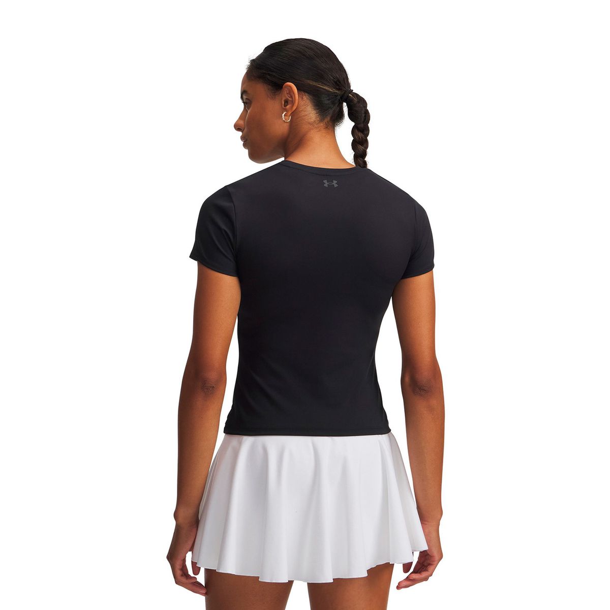 UNDER ARMOUR - Polera M/C UA Motion Fitted Negro Mujer UNDER ARMOUR