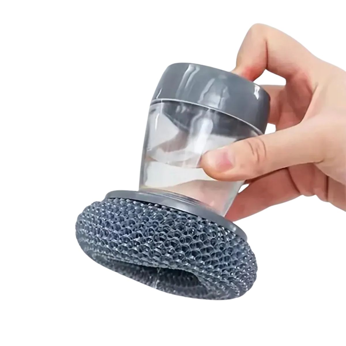 IMPORTCLICK - Mango Fregador Ollas Acero Inoxidable 21,8x3,6 CM