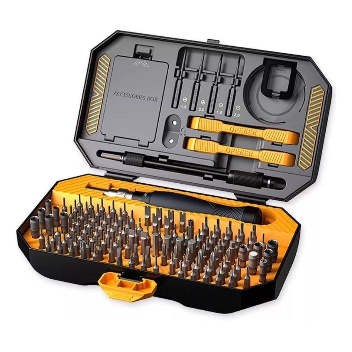 IMPORTCLICK - Juego Destornillador 145 Piezas Precisión