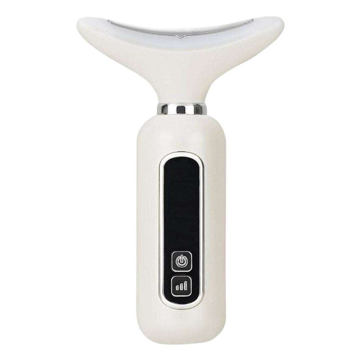 IMPORTCLICK - Masajeador Reductivo SkinCare Cuello Rostro Ultrasónico Blanco