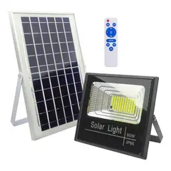 IMPORTCLICK - Foco Solar 112 LED 60 Watt Panel Solar Control Remoto