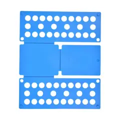 IMPORTCLICK - Organizador Doblador Ropa Tabla Plegable 40x49 CM Azul