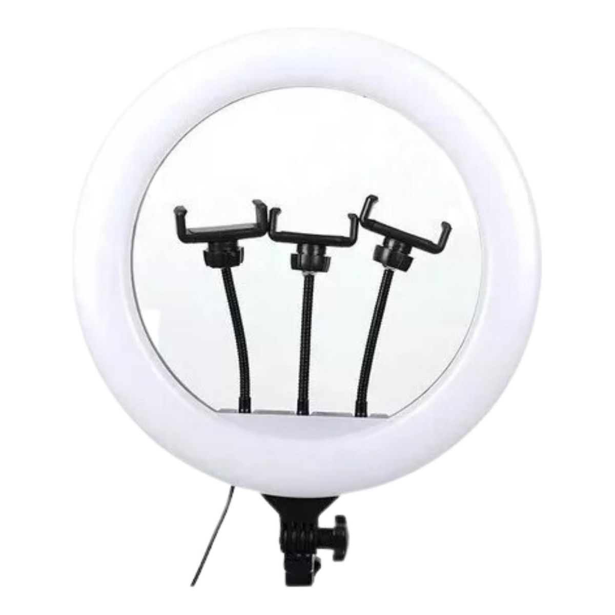 IMPORTCLICK - Aro Luz Profesional Gigante 45 CM 3 Soportes Trípode 2.10